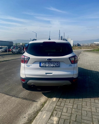 Ford Escape cena 69900 przebieg: 65542, rok produkcji 2018 z Wieleń małe 211